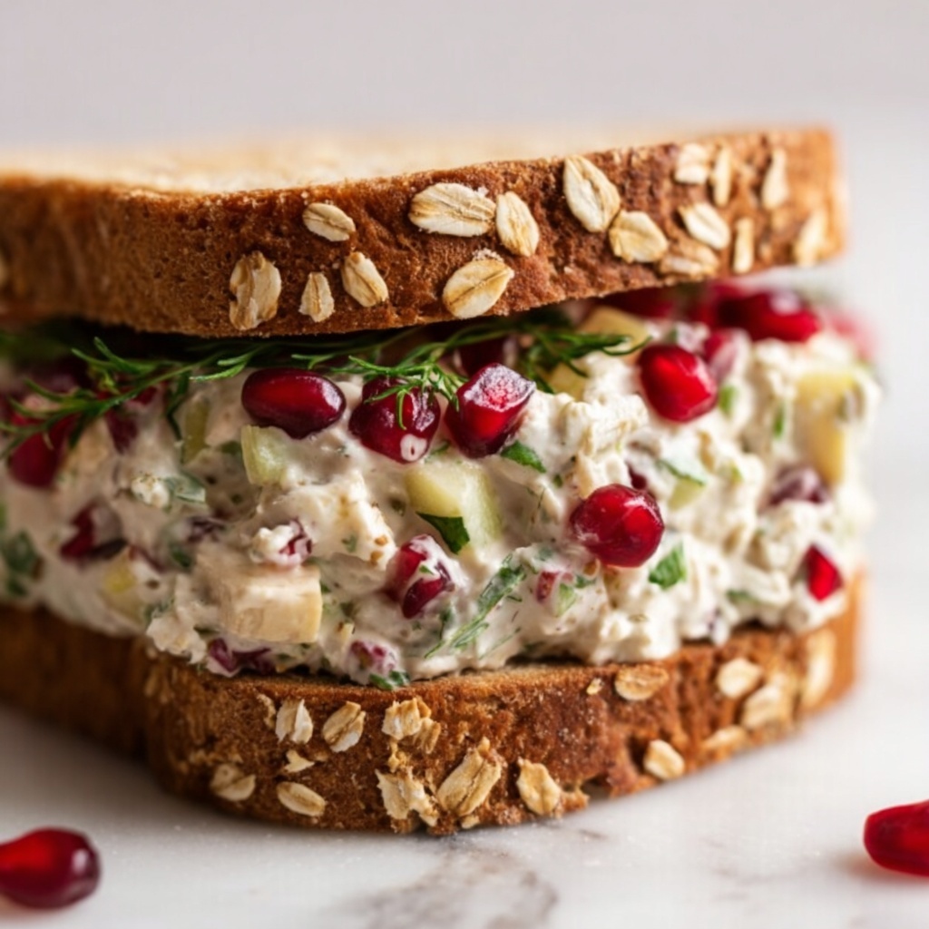 Pomegranate Apple Chicken Salad Recipe - Recipe Image