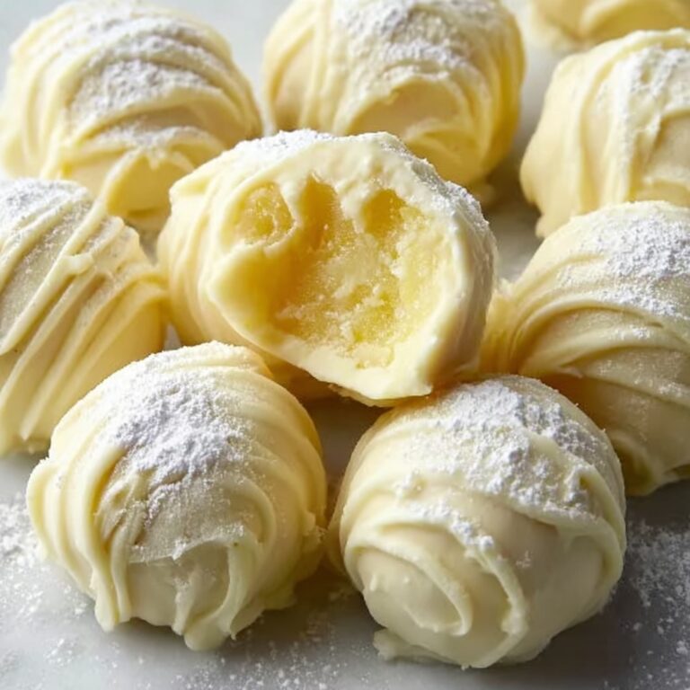 White Chocolate Lemon Truffles Recipe