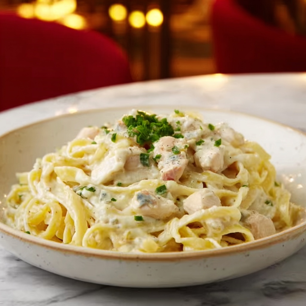 Easy Chicken Tetrazzini Recipe - Recipe Image