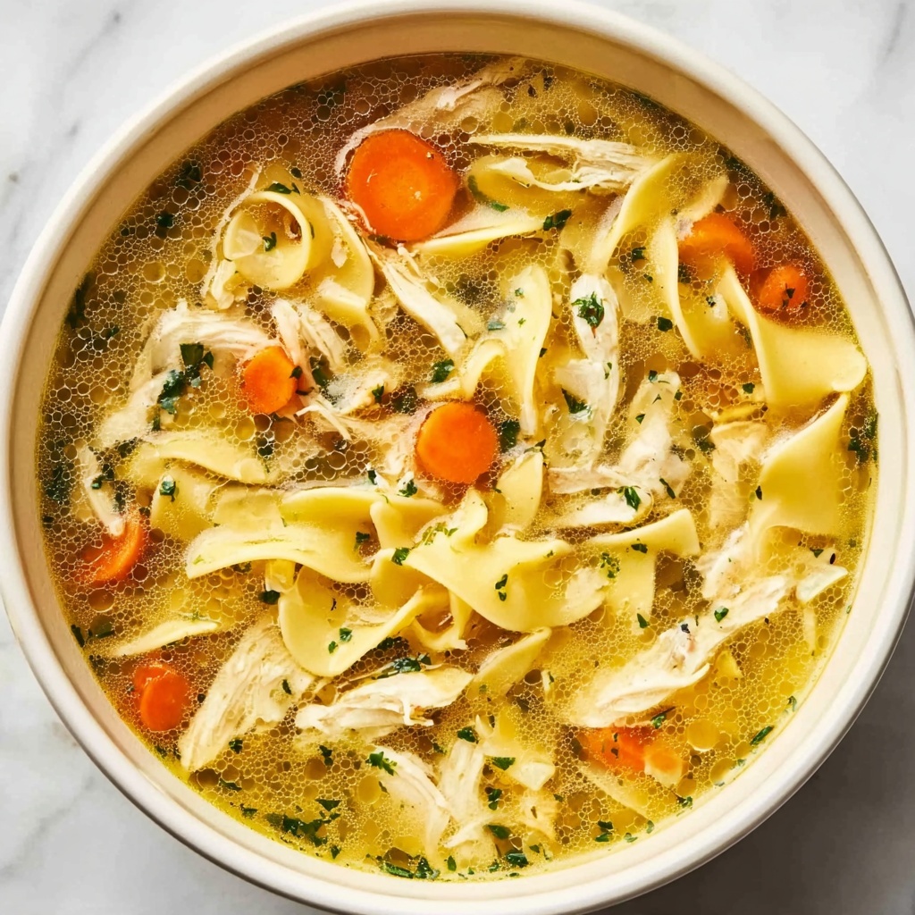 Classic Chicken Noodle Soup Recipe - Recipe Image