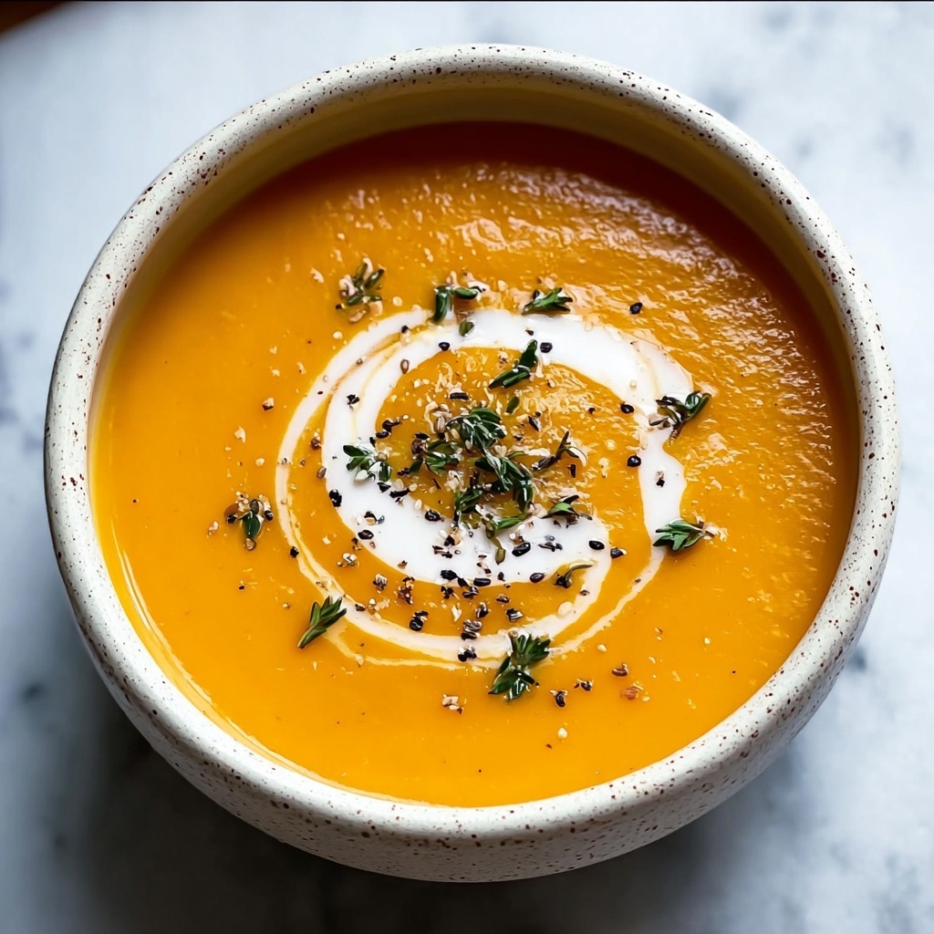 Butternut Squash & Sweet Potato Soup Recipe - Recipe Image