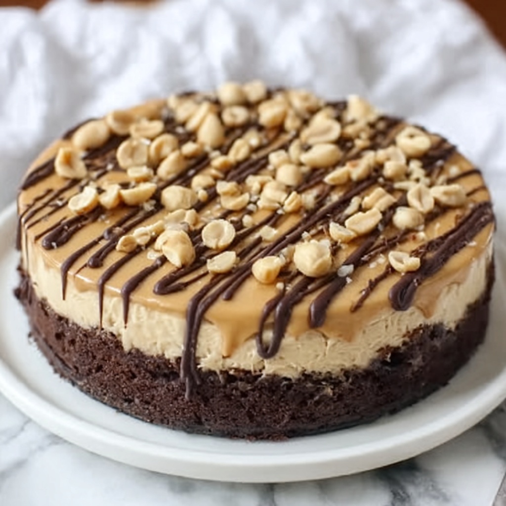 Brownie Lover's Peanut Butter Pizza Recipe - Recipe Image