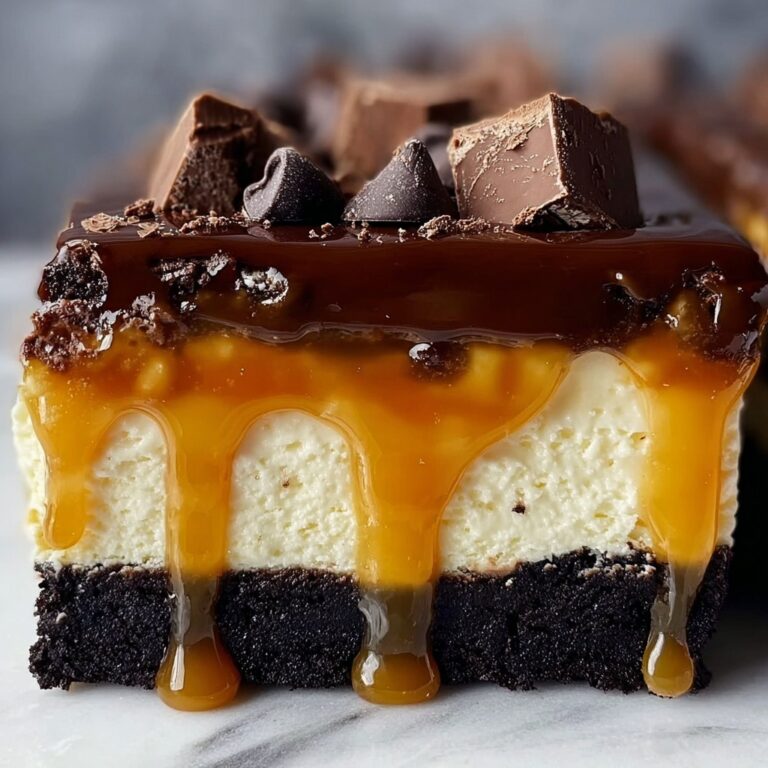 Irresistible Caramel Brownie Cheesecake You Can’t Resist Recipe