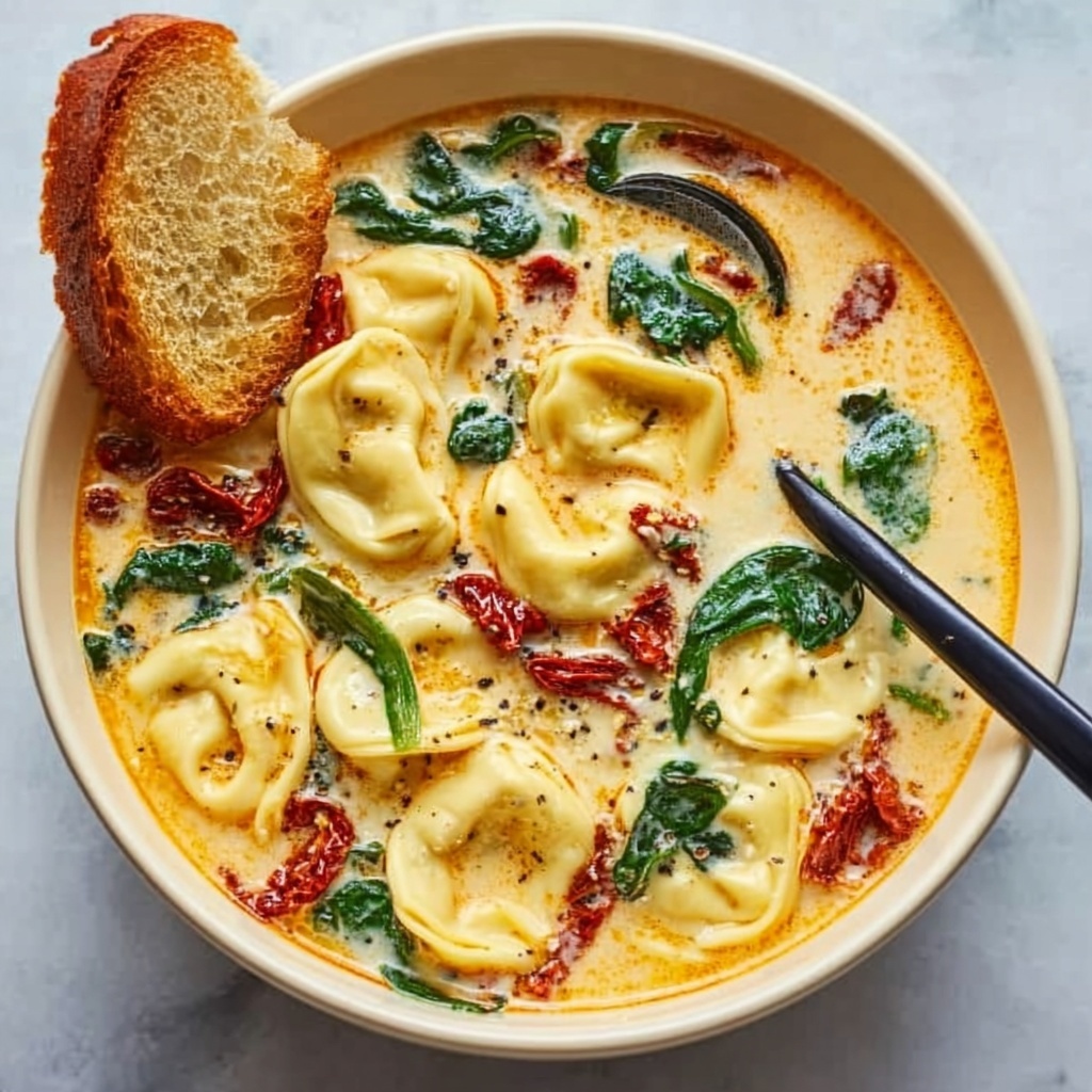 Creamy Tuscan Chicken Soup Recipe - Recipe Image