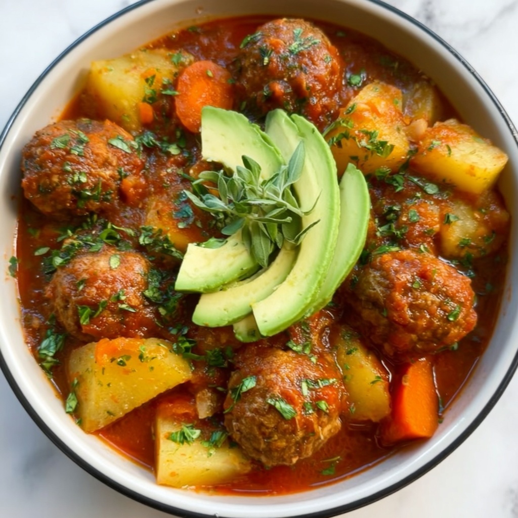 Mexican Meatball Soup Recipe - Recipe Image