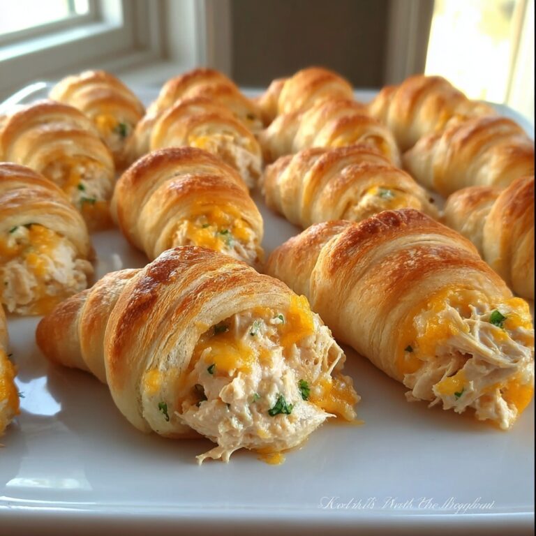 Cheesy Chicken Crescent Rolls Recipe