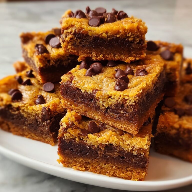 Pumpkin Spice Chocolate Chip Blondies Recipe