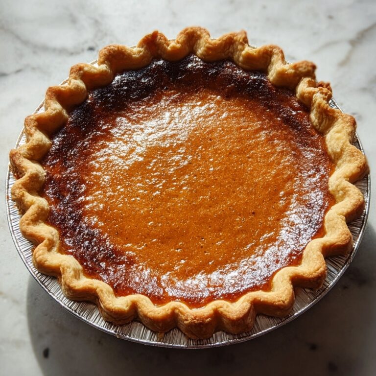 Sweet Potato Brown Sugar Pie Recipe