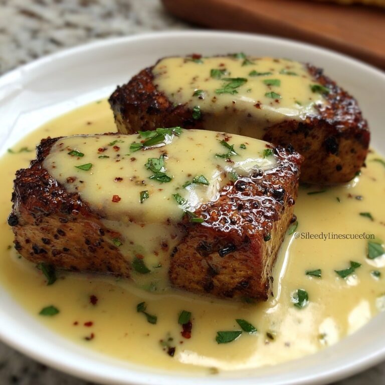 Garlic Chicken with Asiago Gravy Recipe