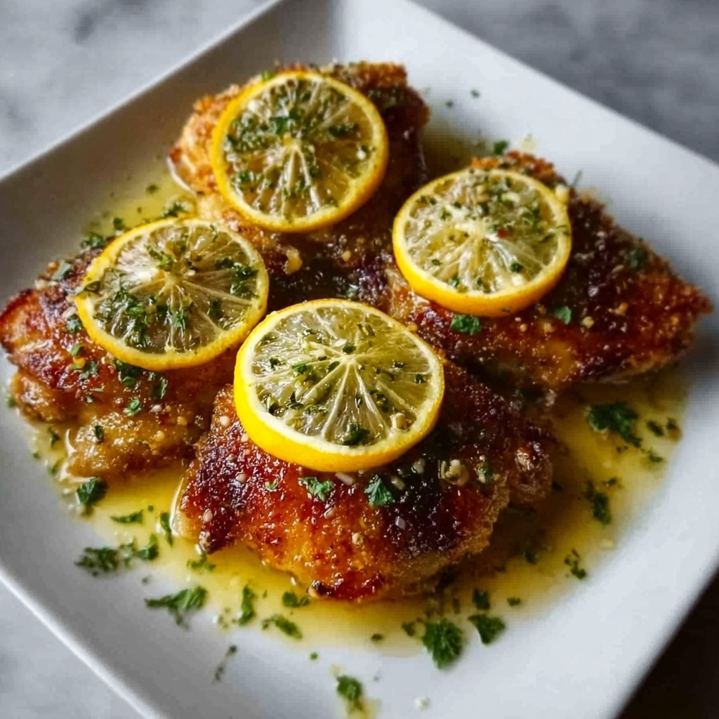 Lemon Garlic Parmesan Chicken Recipe - Recipe Image