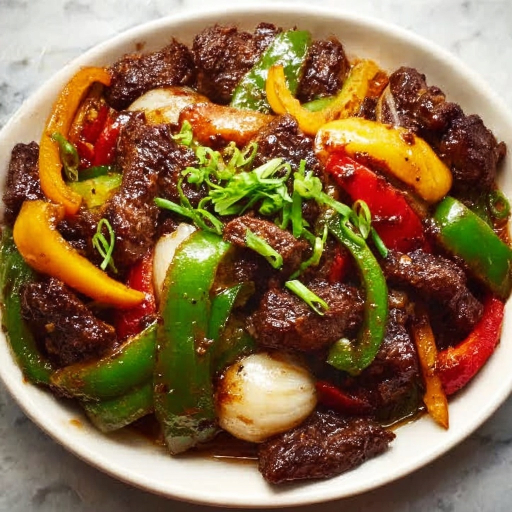 Chinese Beef and Onion Stir Fry Recipe - Recipe Image