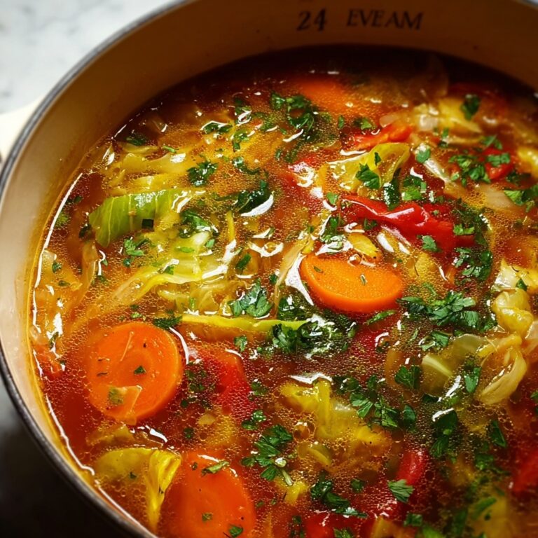 Cabbage Soup Diet Plan Recipe