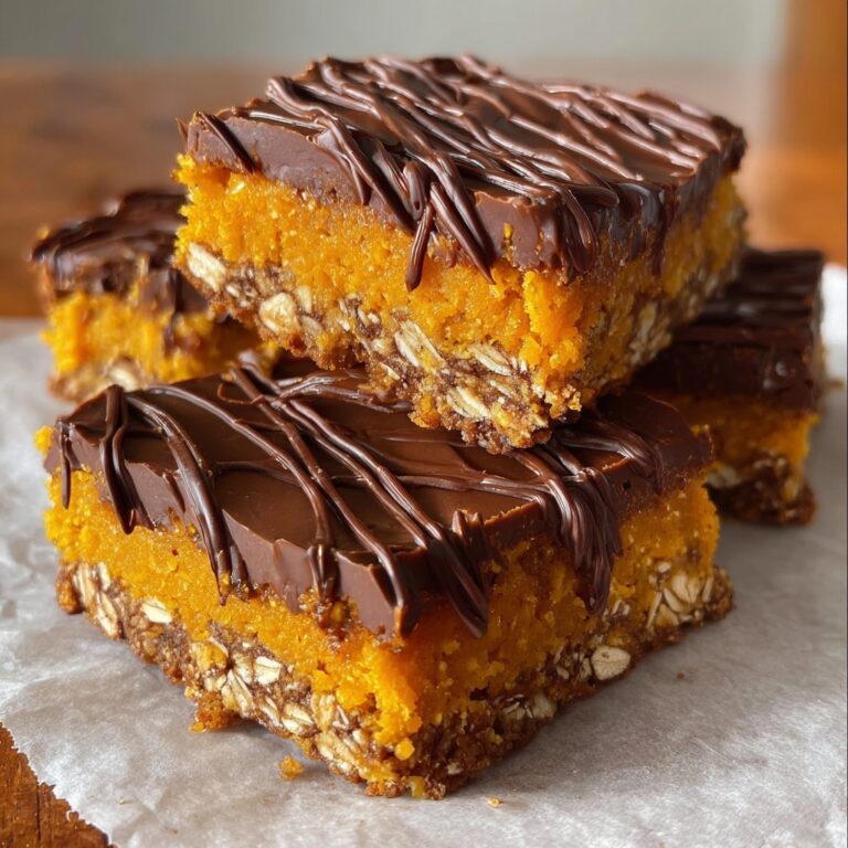 No Bake Pumpkin Bars Vegan Recipe for Guilt-Free Indulgence Recipe