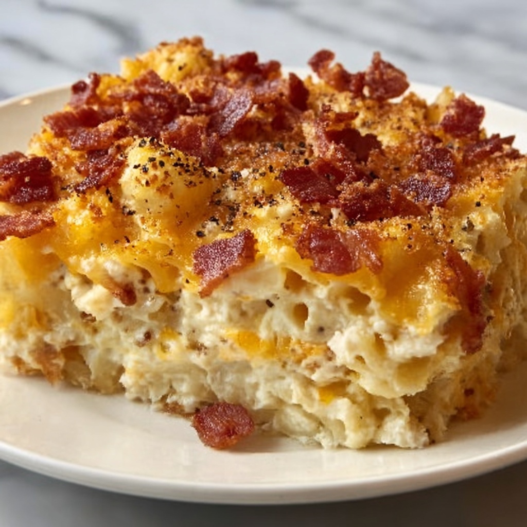 Crockpot Cheesy Potato Casserole Recipe - Recipe Image