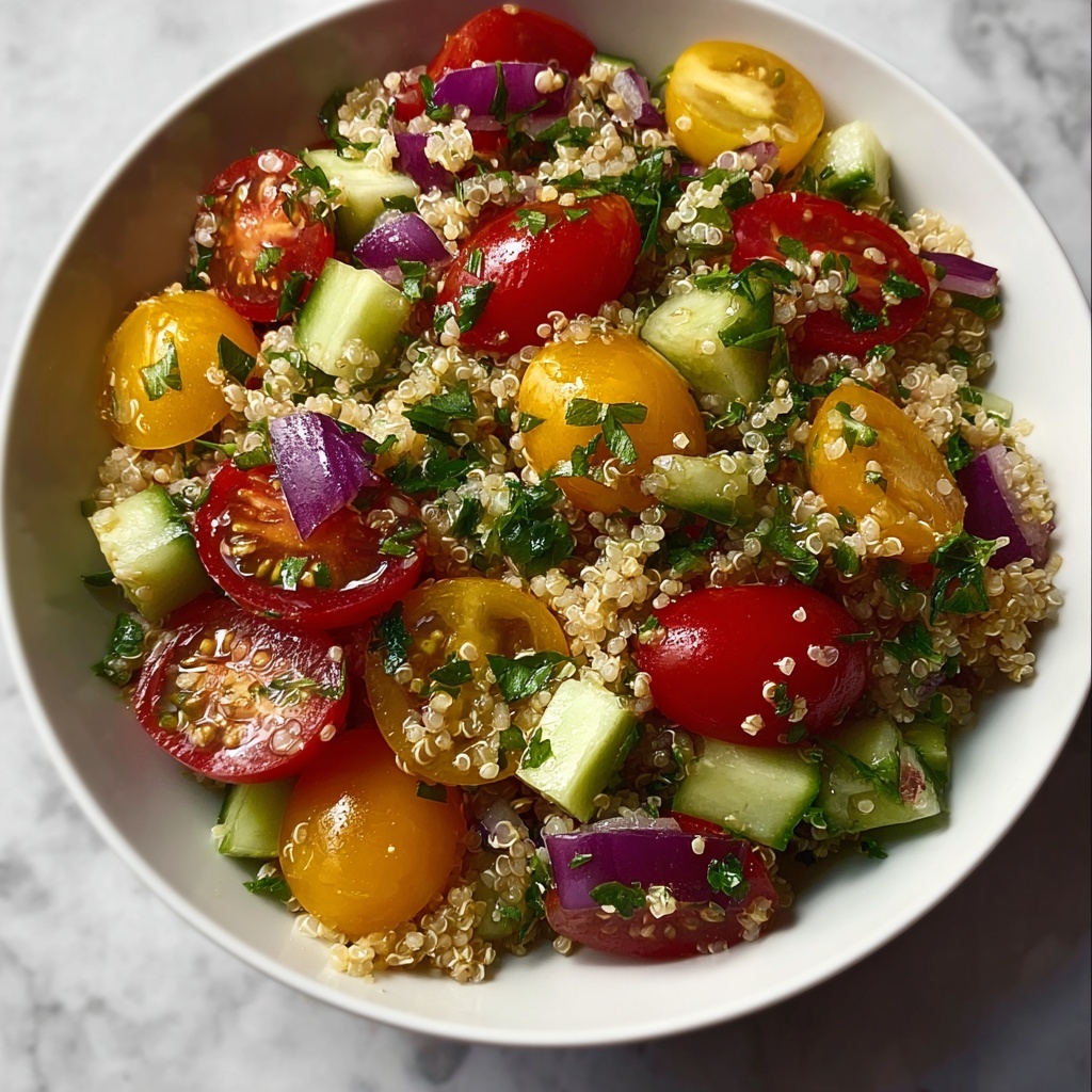 Delicious Quinoa Salad: 5 Comforting Benefits for You Recipe - Recipe Image