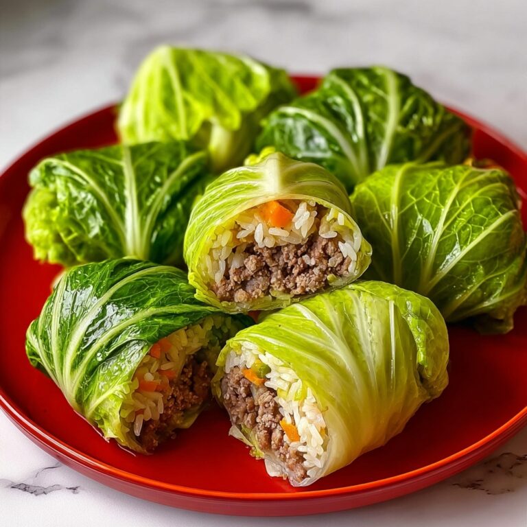 Italian Stuffed Cabbage Rolls Recipe