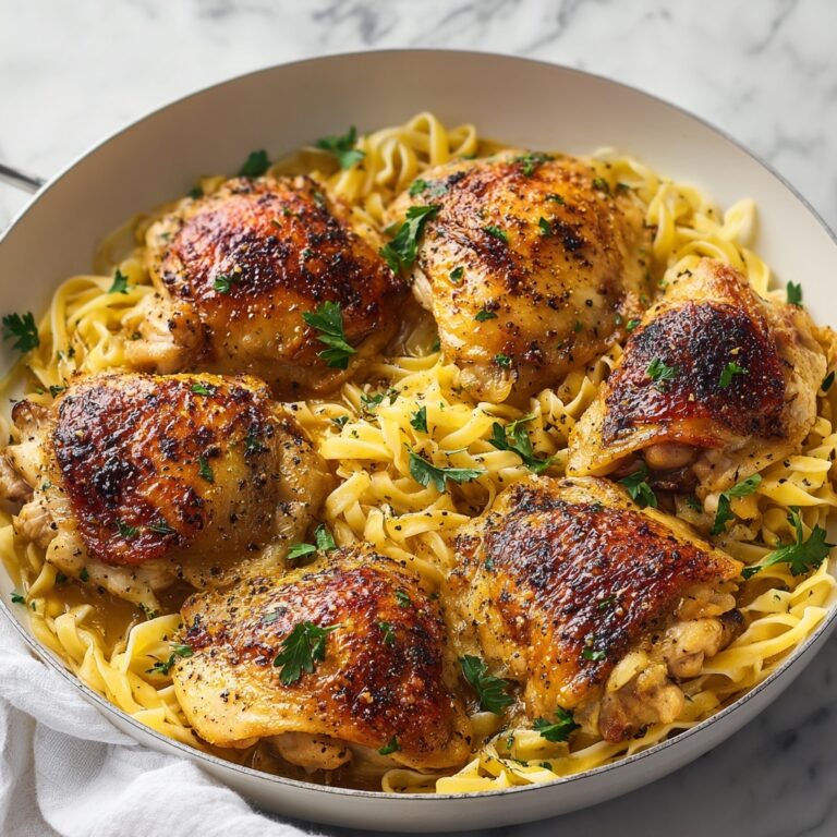 One-Pan Chicken with Buttered Noodles Recipe