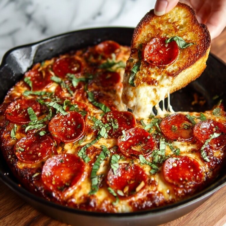 Hot Honey Pepperoni Pizza Dip Recipe