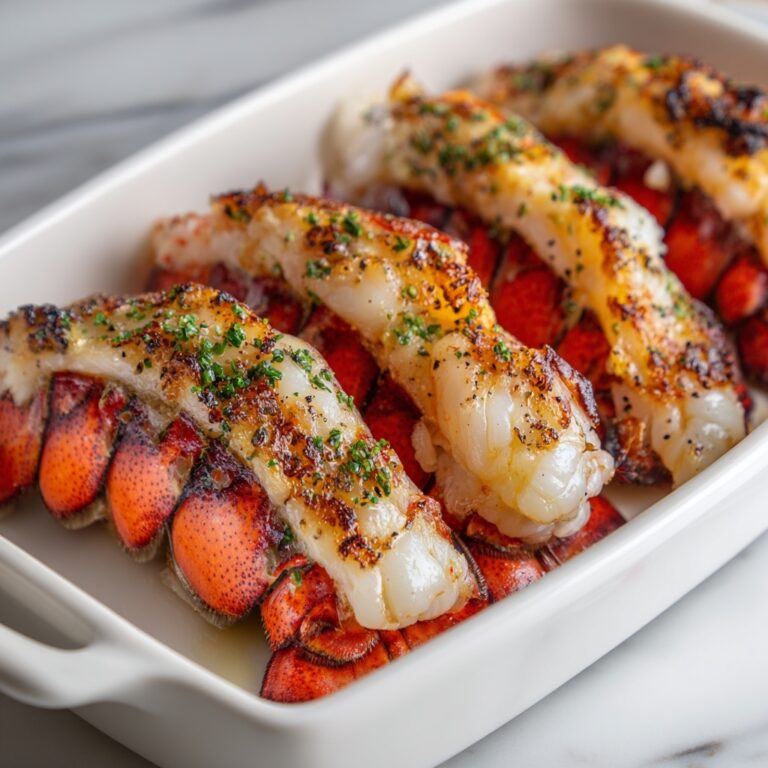 Garlic Butter Baked Lobster Tails Recipe