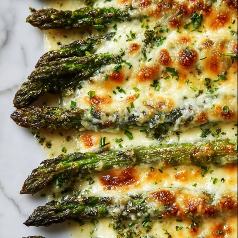 Cheesy Baked Asparagus Recipe