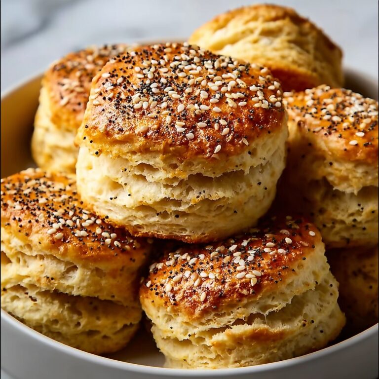Everything Bagel Swim Biscuits Recipe