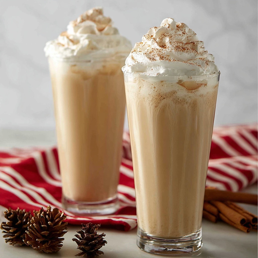 Eggnog Milkshake Recipe - Recipe Image