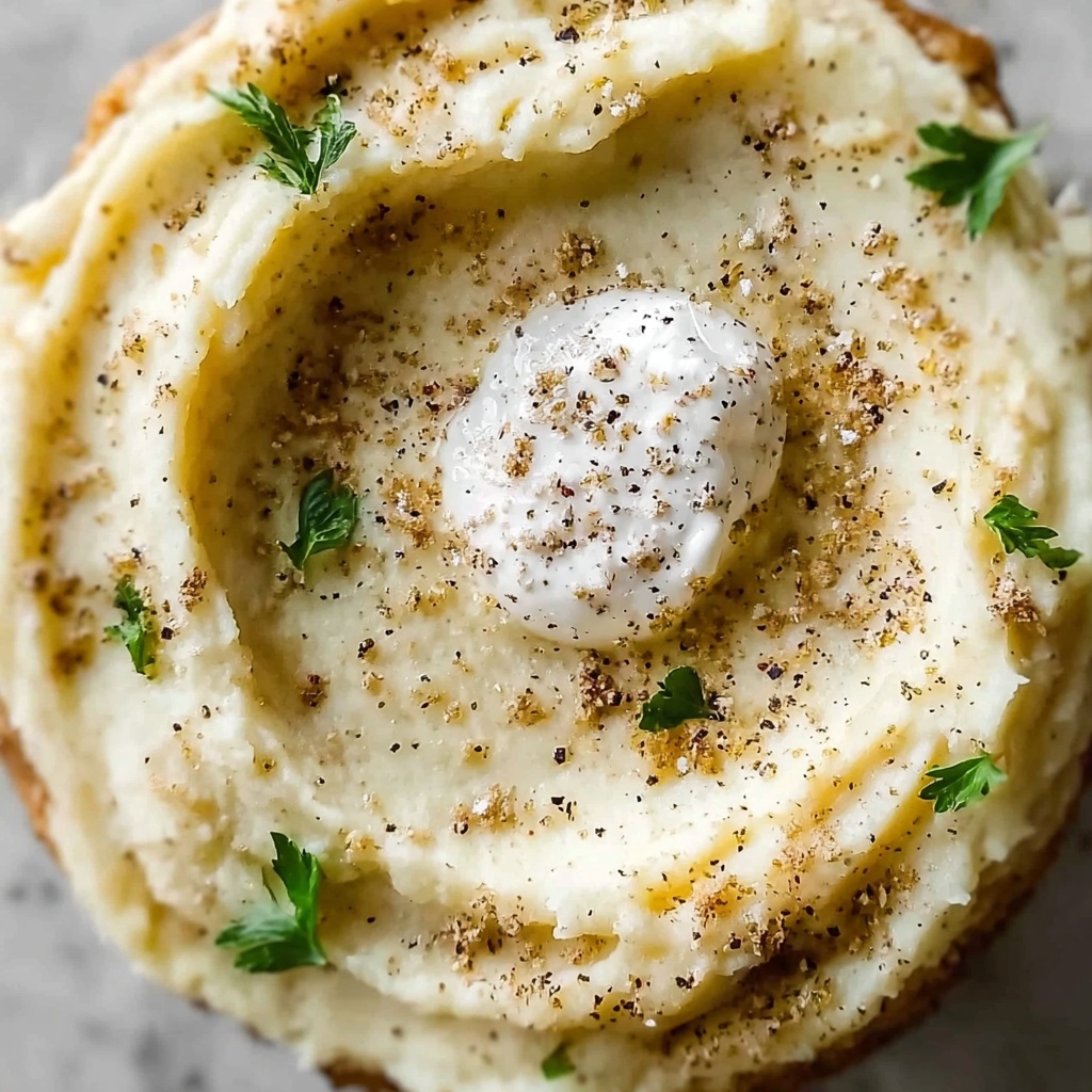 Mashed Cauliflower with Sour Cream (Low-Carb) Recipe - Recipe Image