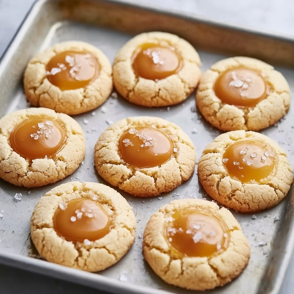 Salted Caramel Sugar Cookies Recipe - Recipe Image