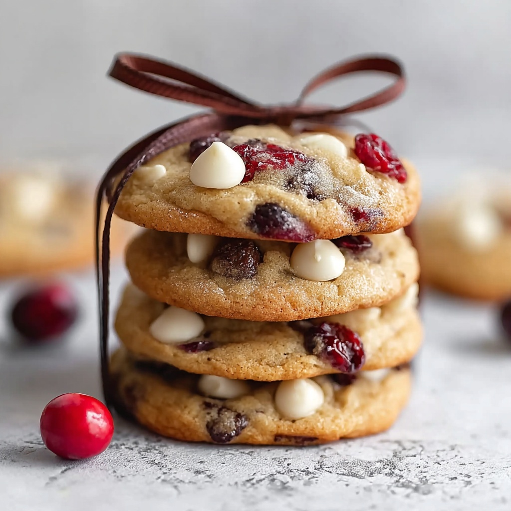 Decadent Healthy Chocolate Chip Cranberry Cookies Recipe - Recipe Image