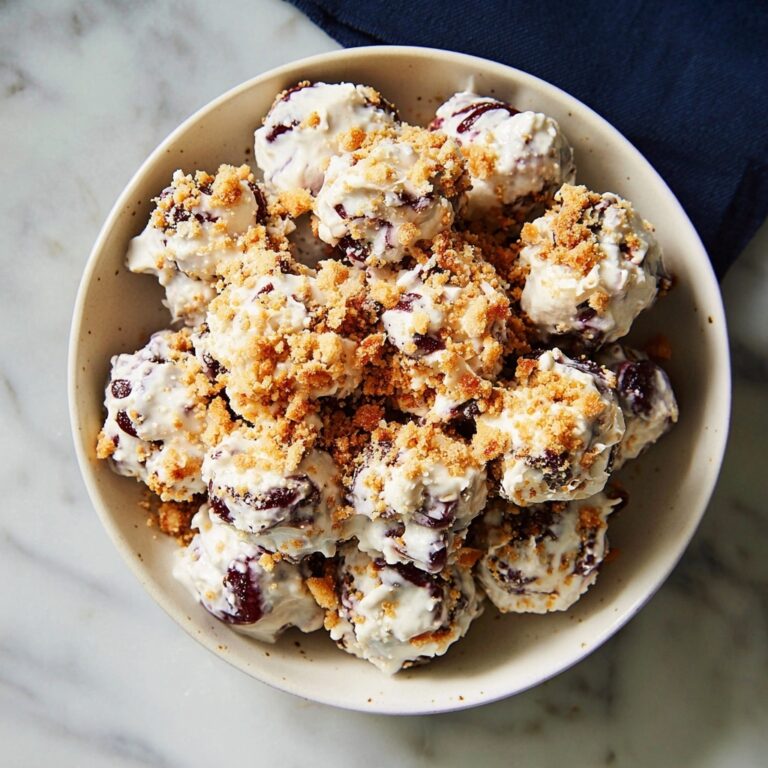 Creamy Grape Salad with Pecans Recipe