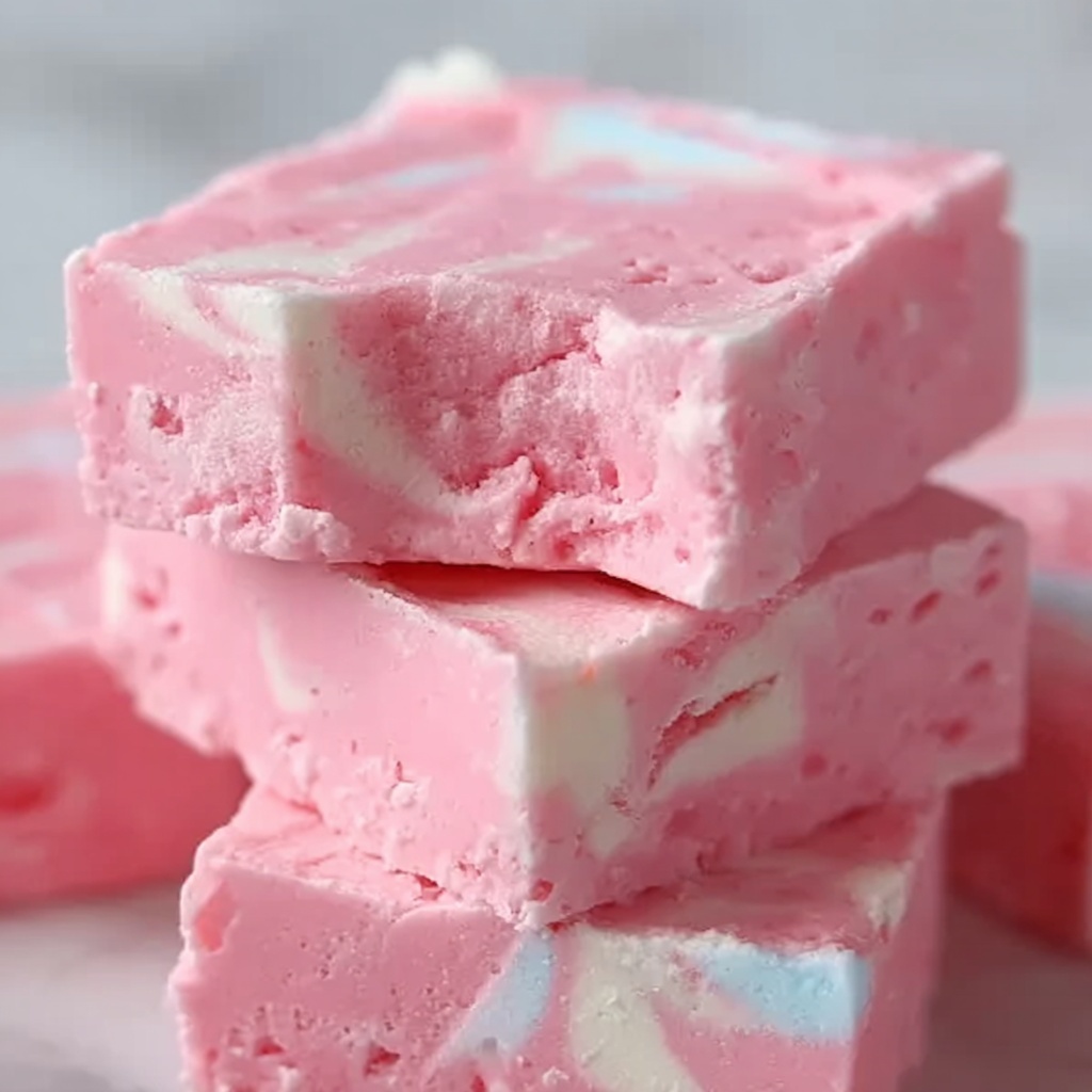 Cotton Candy Fudge Recipe - Recipe Image