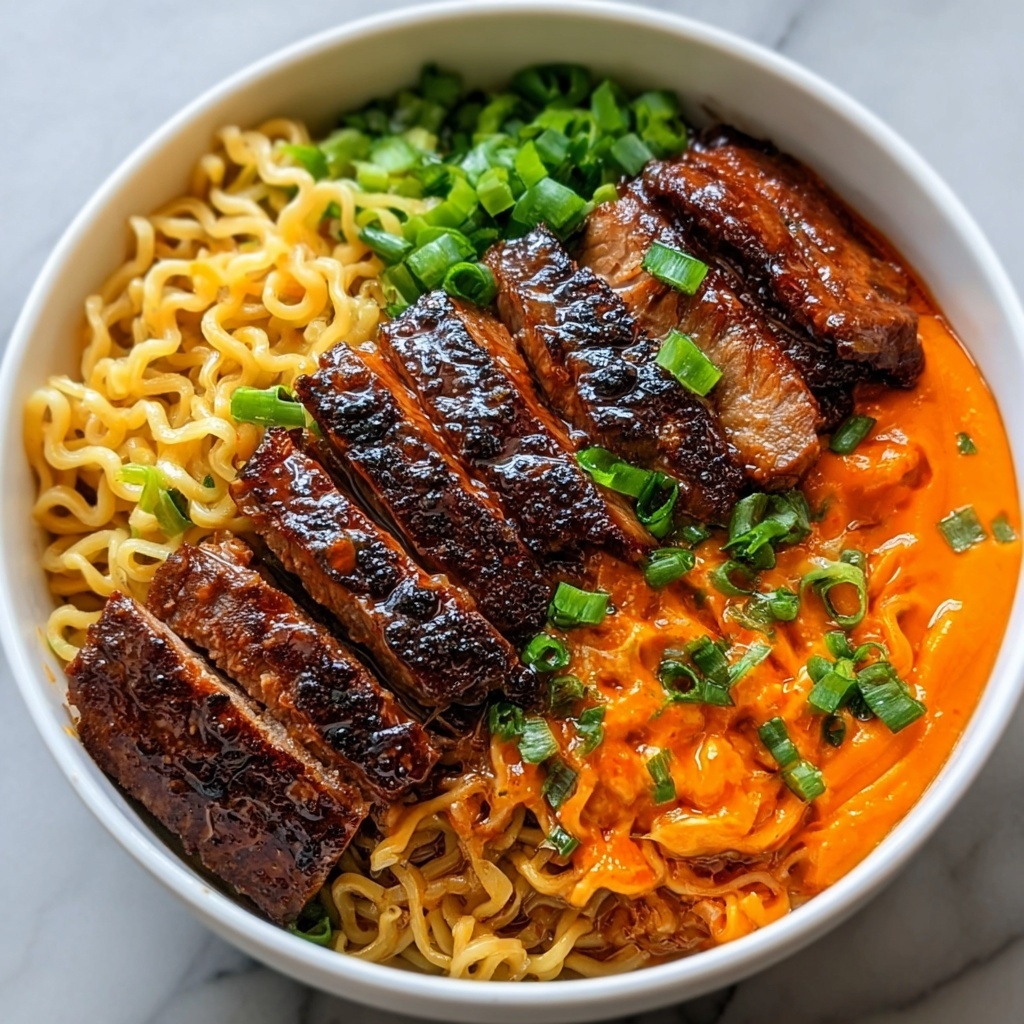 Spicy Korean Ramen Recipe - Recipe Image