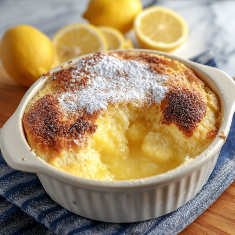 Magic Lemon Cobbler Recipe