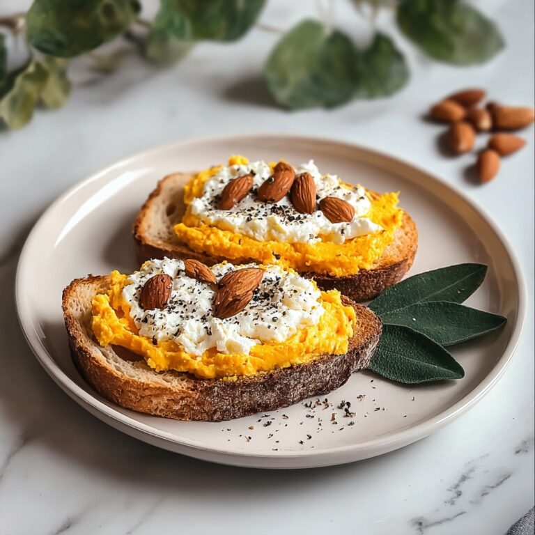 Pumpkin Ricotta Toast: A Cozy, Healthy Fall Breakfast Delight Recipe