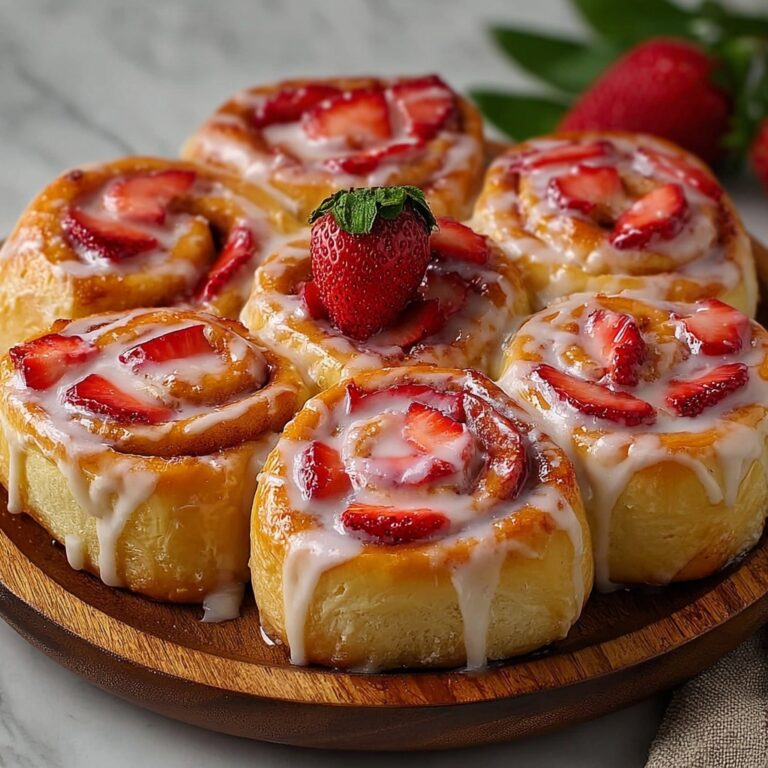 Strawberry Cheesecake Sweet Rolls Recipe