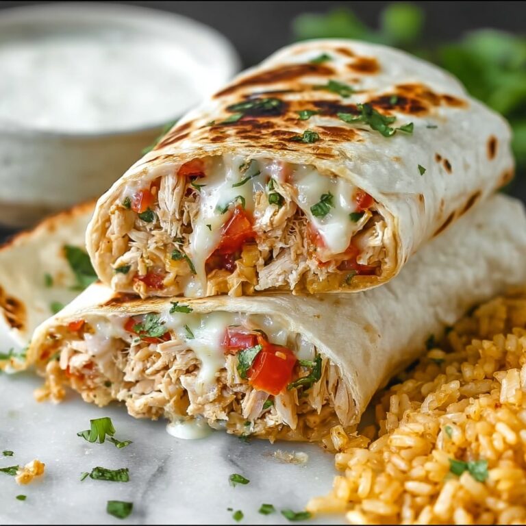 Smothered Green Chile Chicken Burritos Recipe