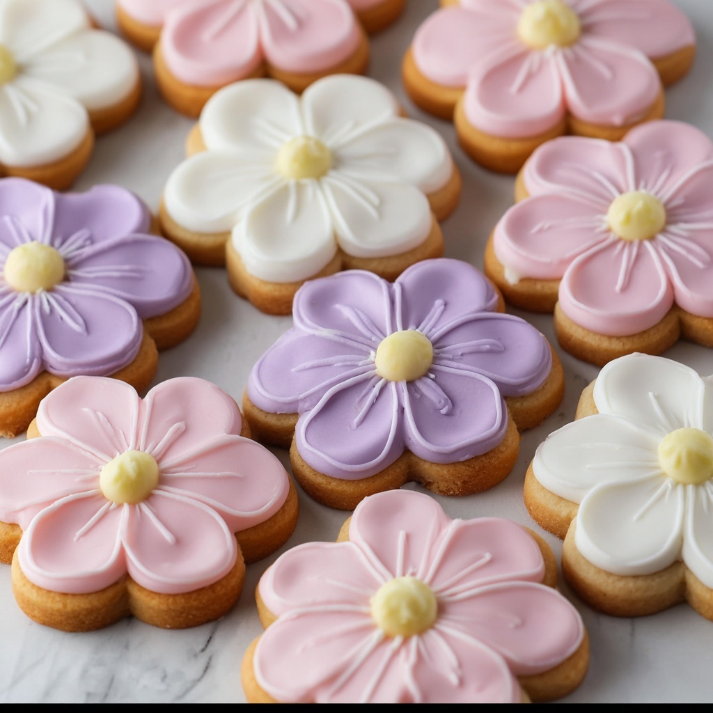 Flower Cookies Recipe - Recipe Image