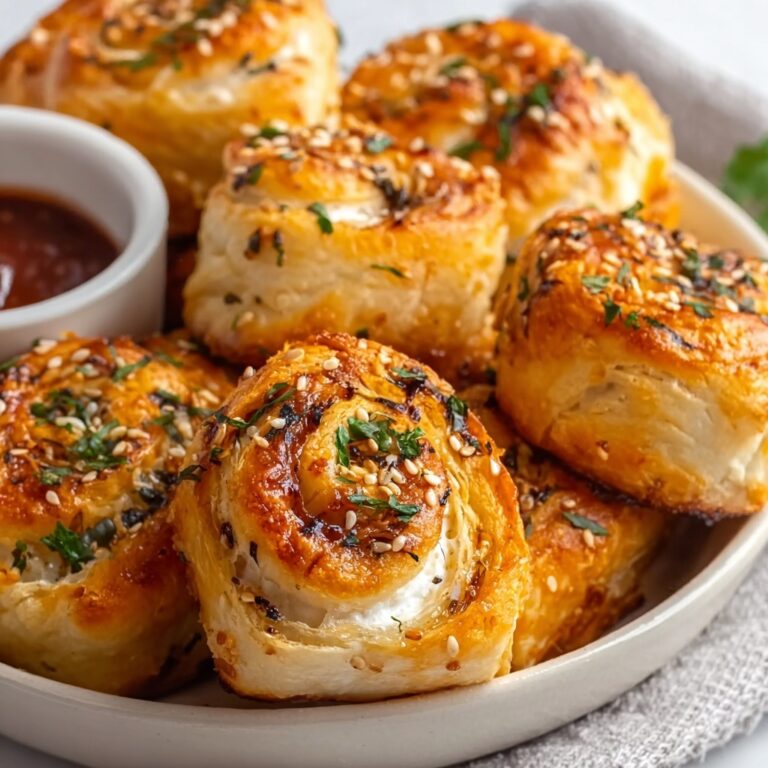 Oven Fried Feta Rolls with Chili Honey Recipe