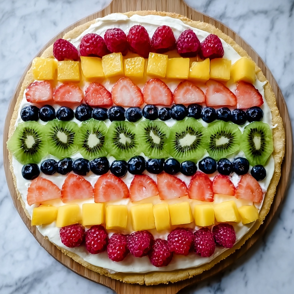 Easter Egg Fruit Pizza Recipe - Recipe Image