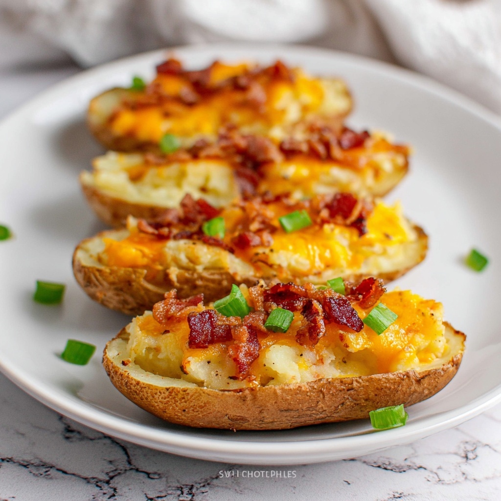 Twice Baked Potatoes Recipe - Recipe Image