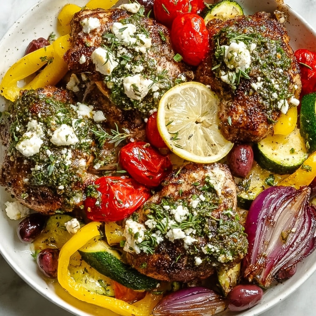 Mediterranean Chicken Zucchini Bake Recipe - Recipe Image