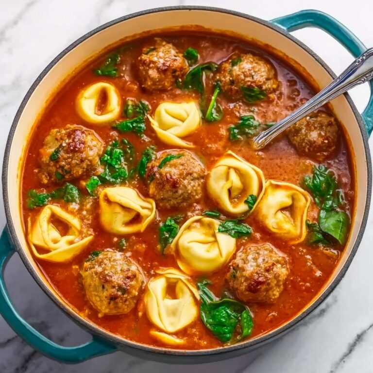 Meatball and Tortellini Soup Recipe