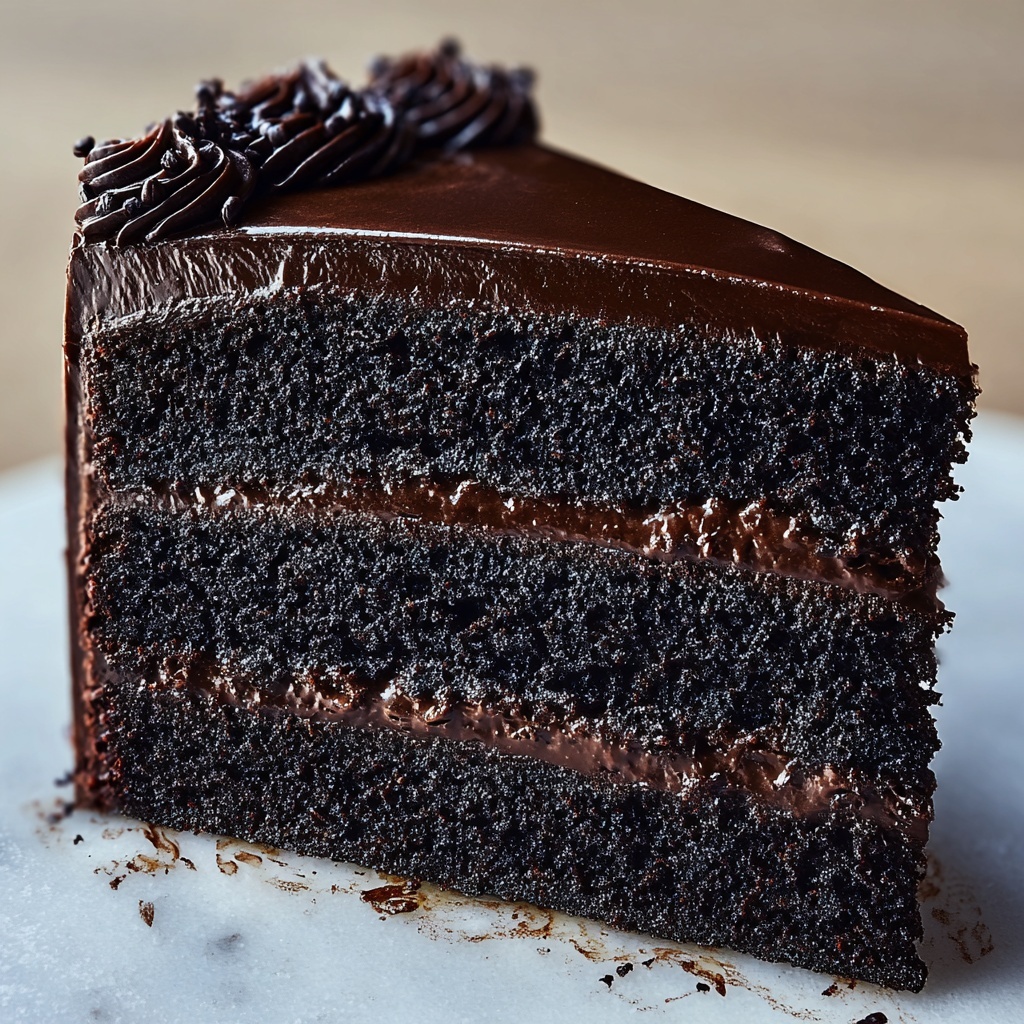 Black Velvet Cake Recipe - Recipe Image