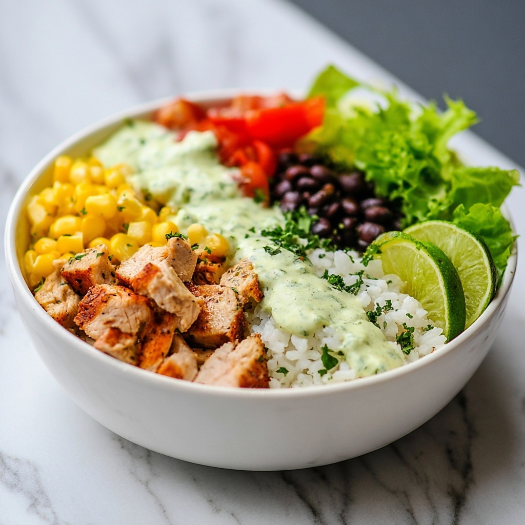 Chipotle Chicken Burrito Bowls Recipe - Recipe Image