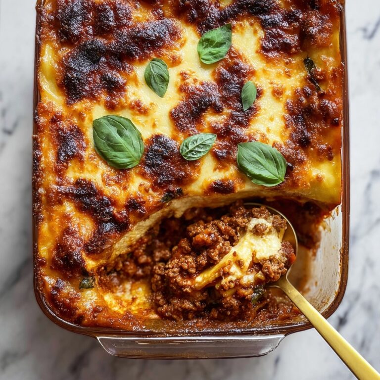 Cheat’s Moussaka Recipe