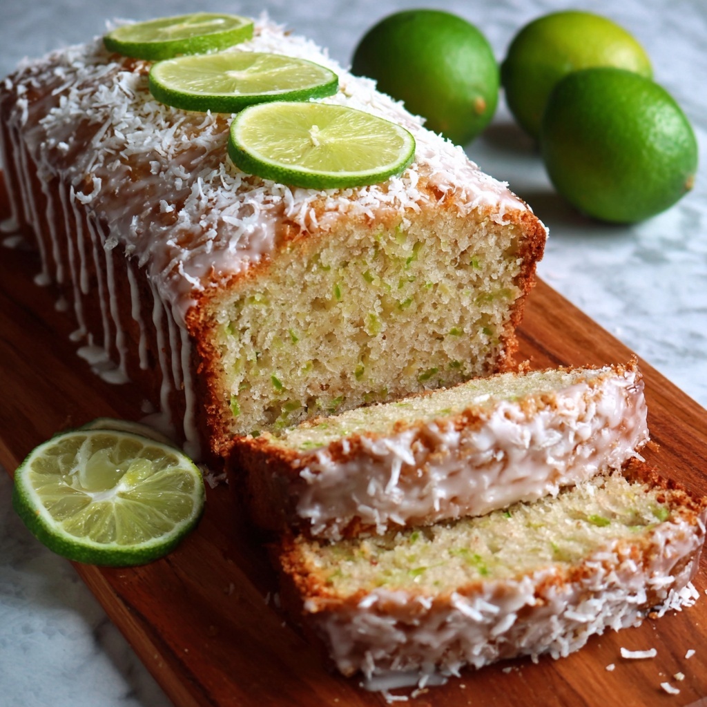 Coconut Lime Mini Loaf Cakes Recipe - Recipe Image