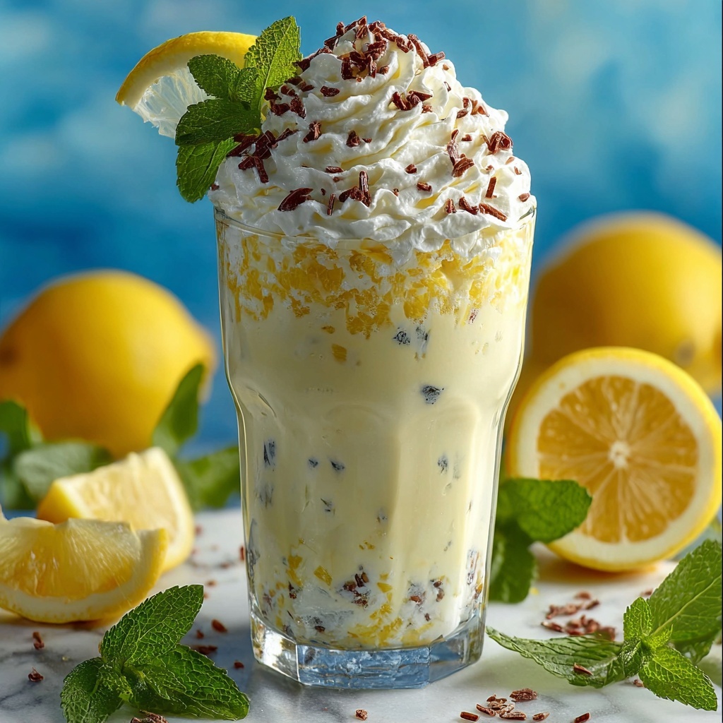 Creamy Lemonade Summer Drink Recipe - Recipe Image