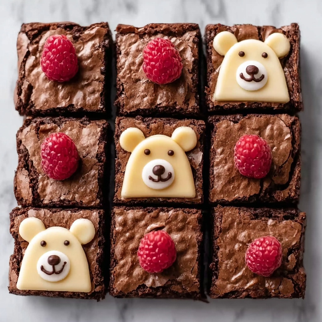Teddy Bear Brownies: A Sweet Valentine’s Day Surprise Recipe - Recipe Image