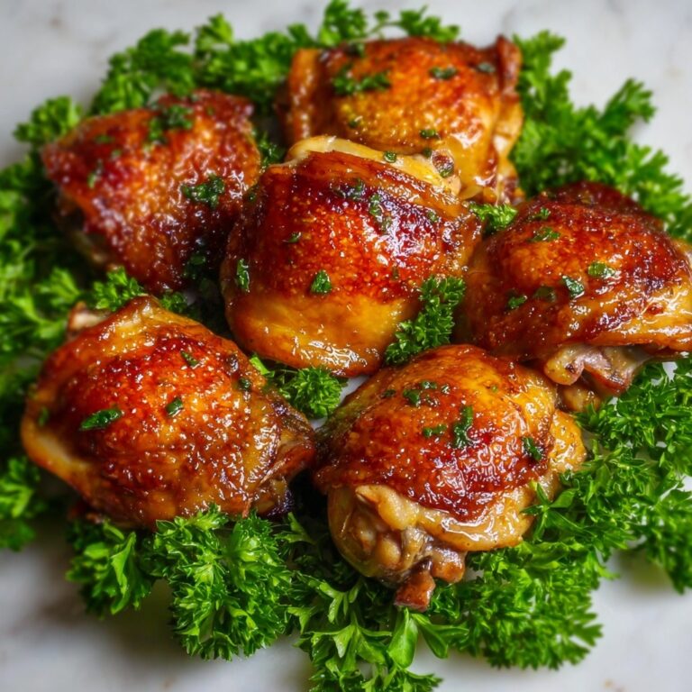 Honey Mustard Chicken Thighs with Curry and Cayenne Recipe