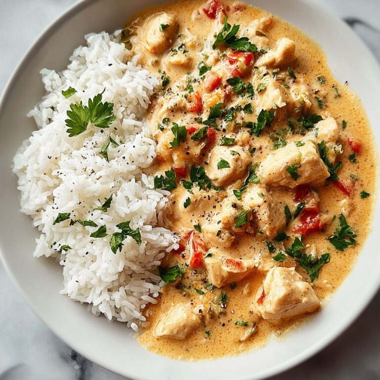 Creamy Smothered Chicken and Rice Recipe
